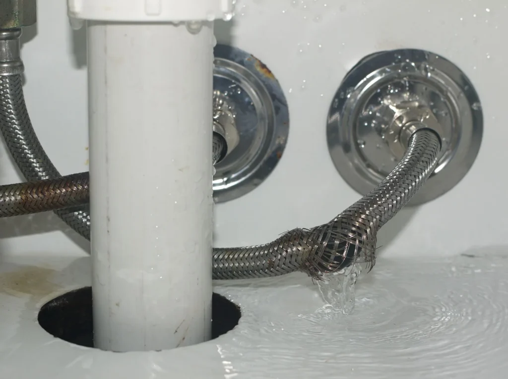 pipe leaking